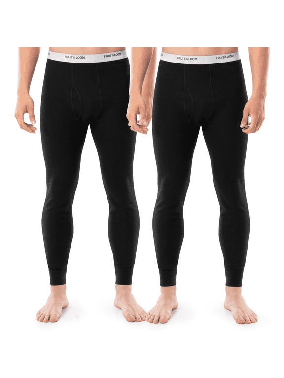 Men's Thermal Waffle Underwear Bottom, 2-Pack, Sizes S-5XL