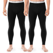 Fruit of the Loom Men's Thermal Waffle Underwear Bottom, 2-Pack, Sizes S-5XL