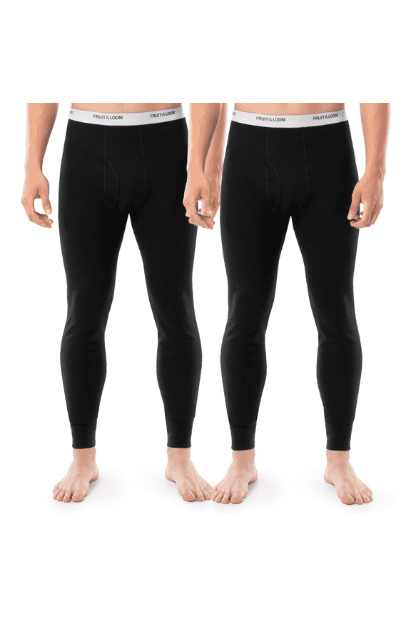 Men's Thermal Waffle Underwear Bottom, 2-Pack, Sizes S-5XL