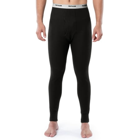 Fruit of the Loom Men's Thermal Waffle Underwear Bottom, Sizes S-5XL