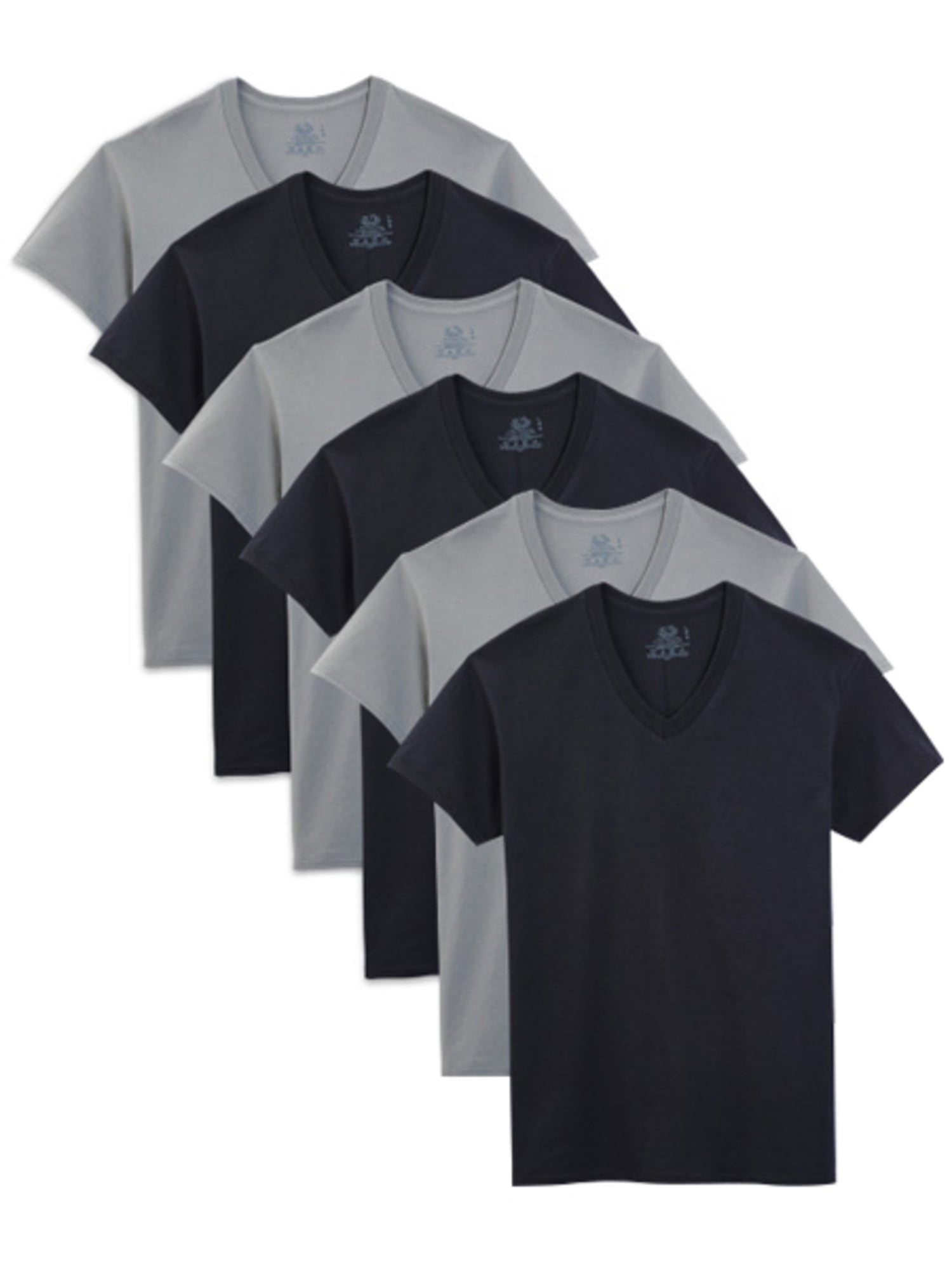Fruit of the Loom Men's V-Neck Undershirts, 6-Pack - Walmart.com