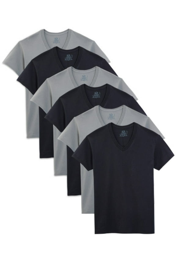Men's V-Neck Undershirts, 6-Pack