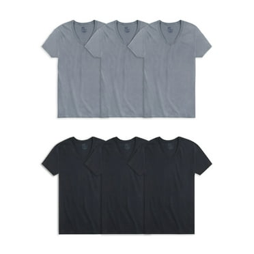 Fruit of the Loom Men's V-Neck Undershirts, 6-Pack