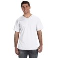 thumbnail image 1 of Fruit of the Loom Men's Valueweight V-Neck T-Short Sleeve T-Shirt X-Large White, 1 of 2