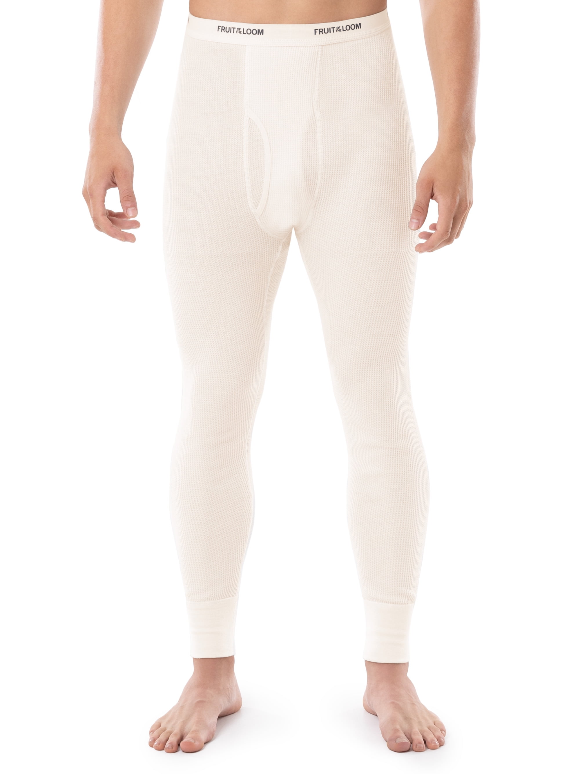 Fruit of the Loom Men's Waffle Thermal Underwear Pant, Sizes S-2XL