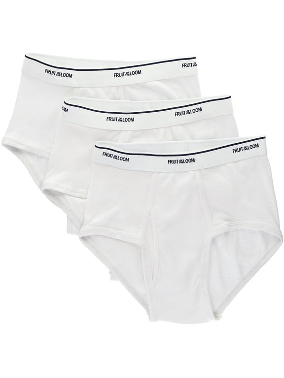 White Briefs (3 Pack) (Men)