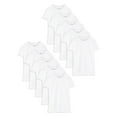 thumbnail image 1 of Fruit of the Loom Men's White Short Sleeve Crew T-Shirts, Super Value 10 Pack, 1 of 2