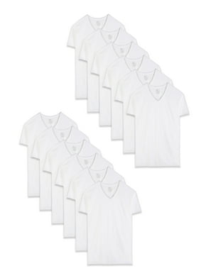 Fruit The Loom Men's V Neck T Shirts