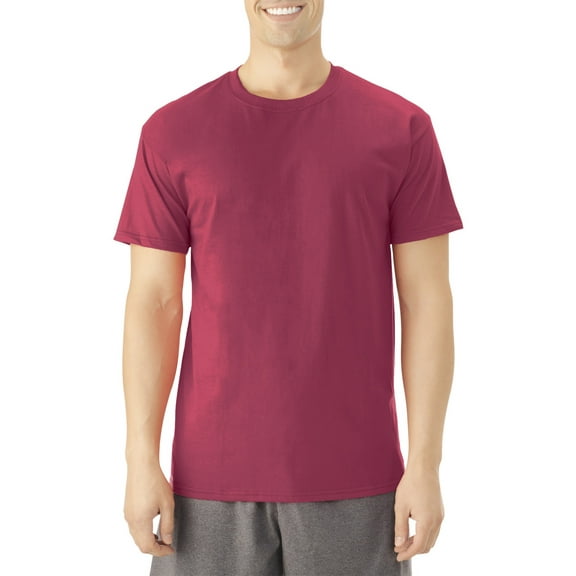 Fruit of the Loom Men's and Big Men's 360 Breathe Crew T Shirt, Up to Size 4XL