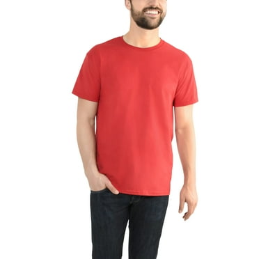 Fruit of the Loom Men's and Big Men's 360 Breathe Crew T Shirt, Up to Size 4XL