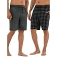 thumbnail image 1 of Fruit of the Loom Men’s and Big Men’s Beyondsoft Knit 2-Pack Sleep Short, S-5XL, 1 of 4