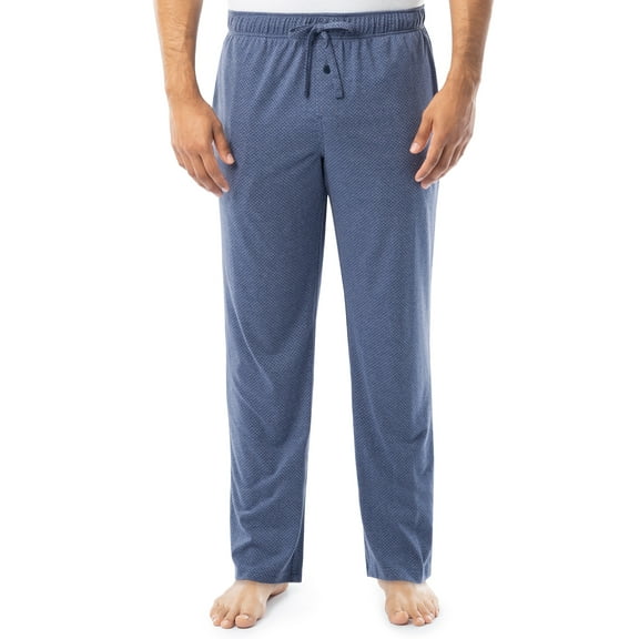 Fruit of the Loom Men's and Big Men's Breathable Mesh Knit Pajama Pants, Sizes S-5XL