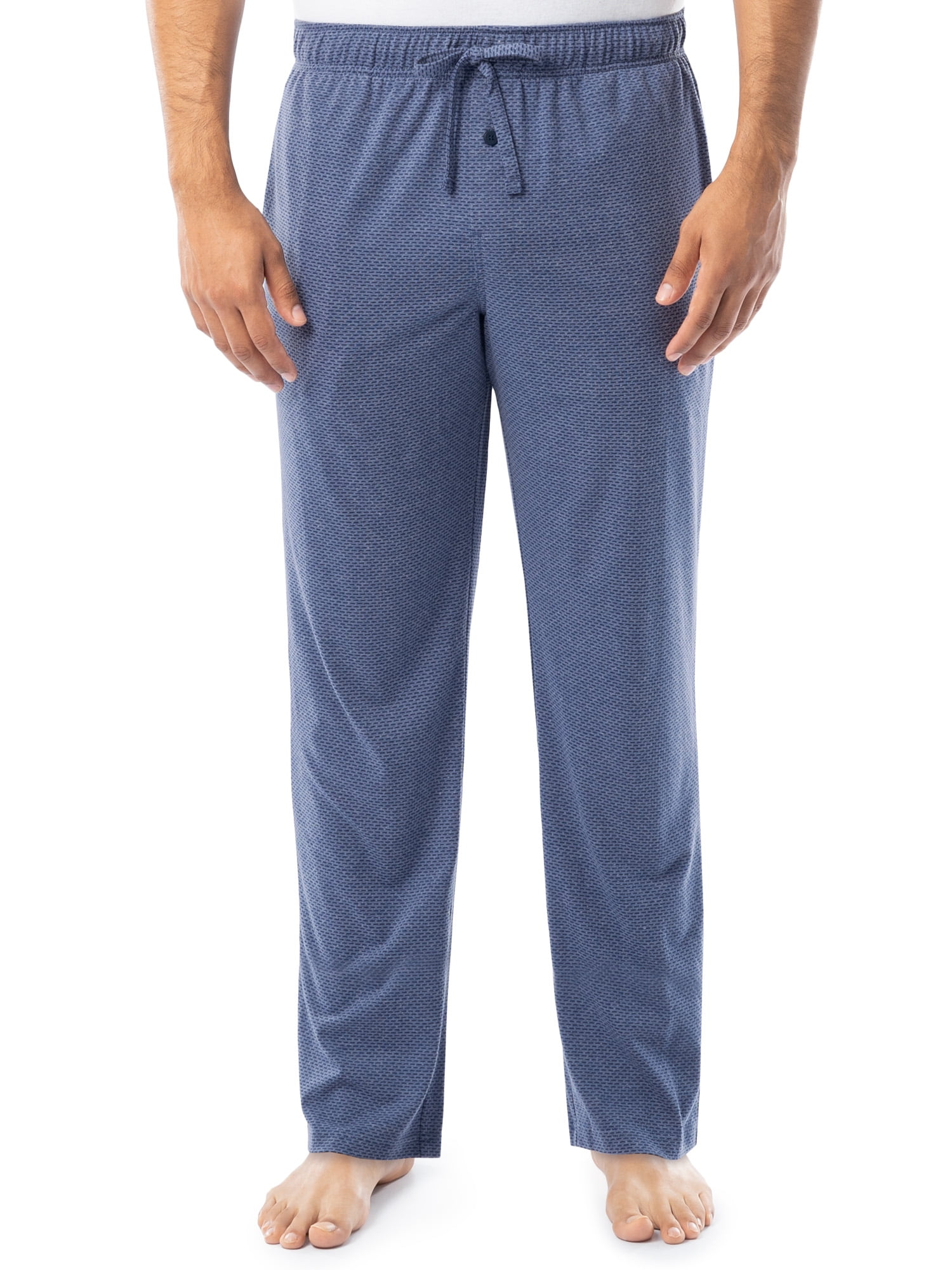 Fruit of the Loom Men's and Big Men's Breathable Mesh Knit Pajama Pants, Sizes S-5XL