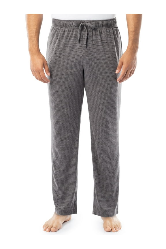 Men's and Big Men's Breathable Mesh Knit Pajama Pants, Sizes S-5XL