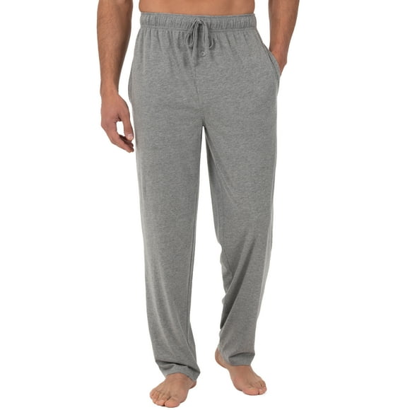 Fruit of the Loom Men's and Big Men's Jersey Knit Pajama Pants, Sizes S-6XL