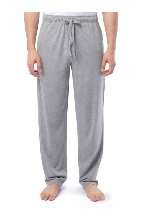 Men's and Big Men's Jersey Knit Pajama Pants, Sizes S-6XL