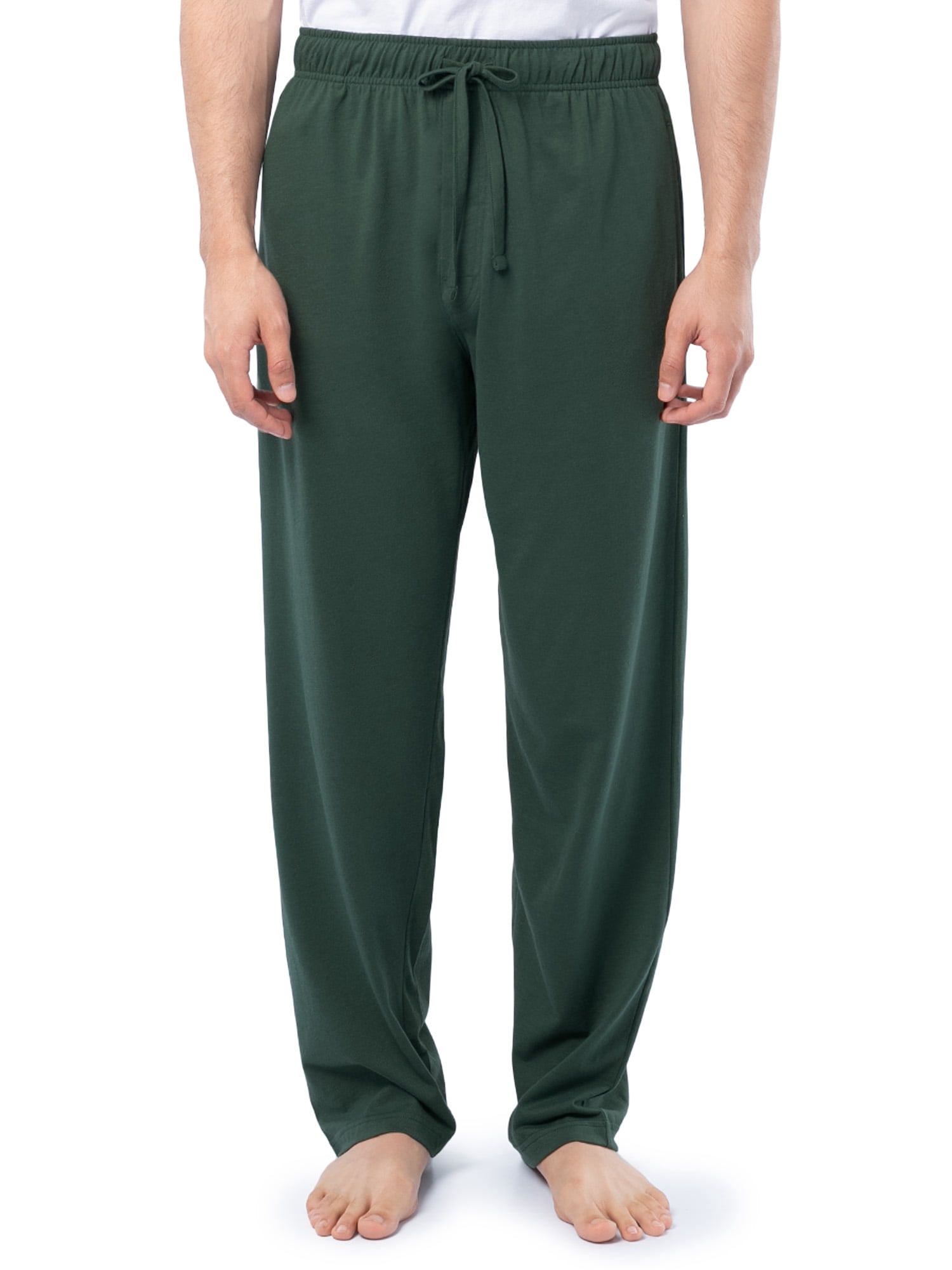 Fruit of the Loom Men's and Big Men's Jersey Knit Pajama Pants, Sizes S-6XL