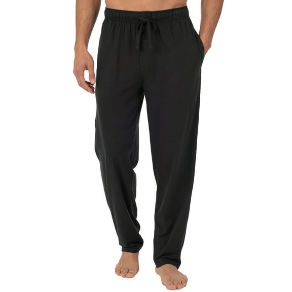 Fruit of the Loom Men's and Big Men's Jersey Knit Pajama Pants, Sizes S-6XL