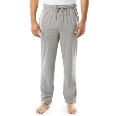Fruit of the Loom Men's and Big Men's Jersey Knit Pajama Pants, Sizes S-6XL