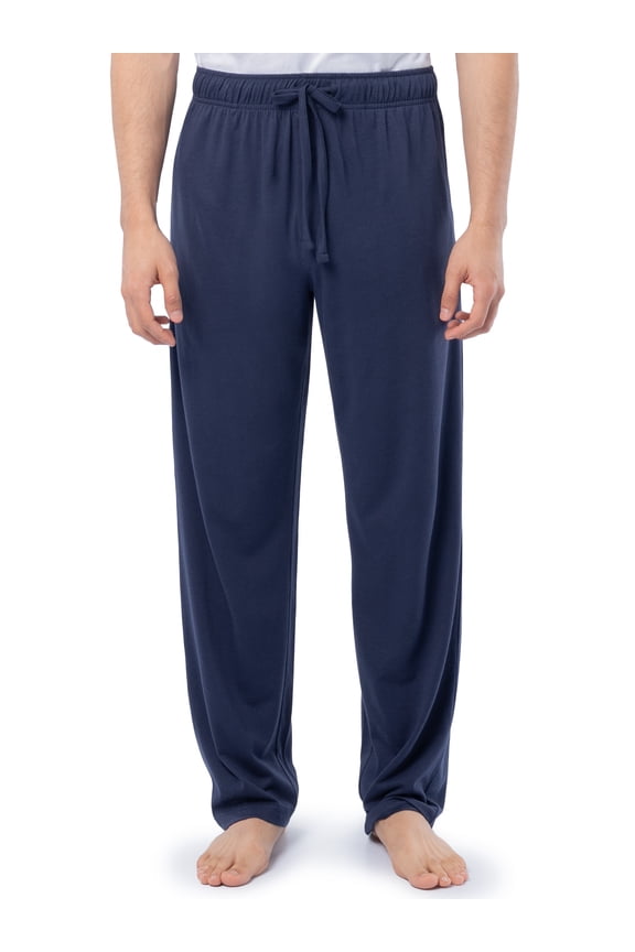 Men's and Big Men's Jersey Knit Pajama Pants, Sizes S-6XL