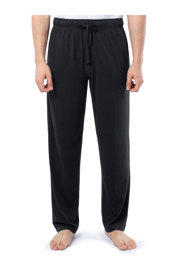 Men's and Big Men's Jersey Knit Pajama Pants, Sizes S-6XL