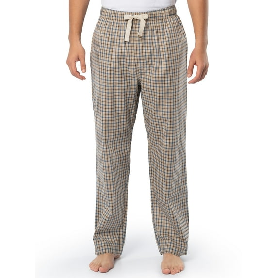 Fruit of the Loom Men's and Big Men's Soft Brushed Woven Sleep Pant, Sizes S-6XL & LT-3XLT