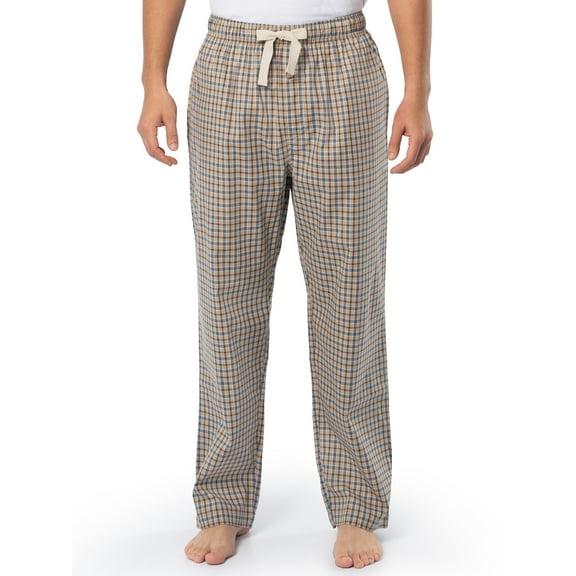 Fruit of the Loom Men's and Big Men's Soft Brushed Woven Sleep Pant, Sizes S-6XL & LT-3XLT