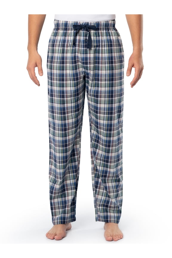 Men's and Big Men's Soft Brushed Woven Sleep Pant, Sizes S-6XL & LT-3XLT