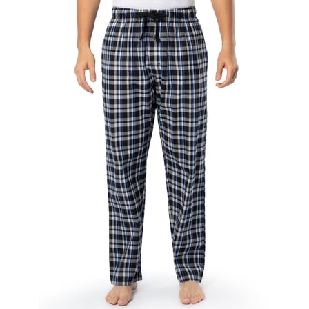 Fruit of the Loom Men's and Big Men's Soft Brushed Woven Sleep Pant, Sizes S-6XL & LT-3XLT
