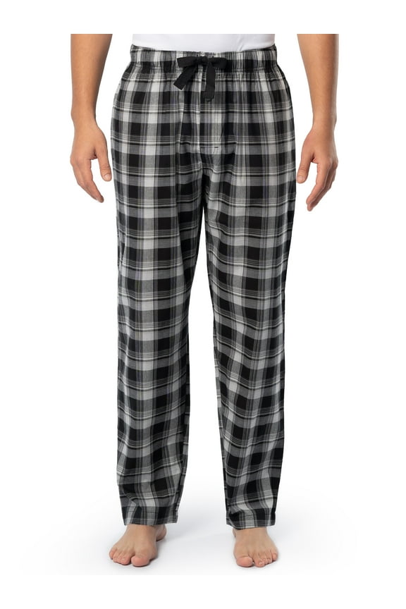 Men's and Big Men's Soft Brushed Woven Sleep Pant, Sizes S-6XL & LT-3XLT