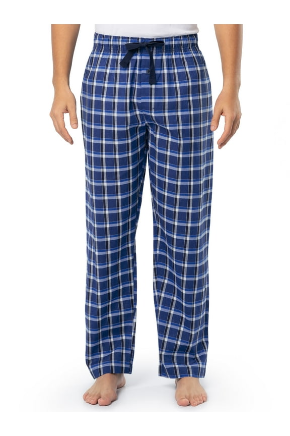 Men's and Big Men's Soft Brushed Woven Sleep Pant, Sizes S-6XL & LT-3XLT