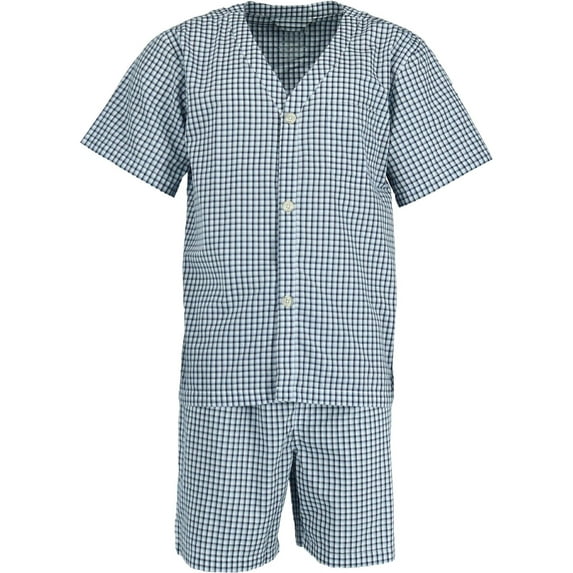 Fruit of the Loom Men's and Big Men's Short Sleeve, Knee-Length Pant Pajama Set