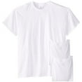 thumbnail image 1 of Fruit of the Loom Mens 3Pack Crew-Neck Undershirts Cotton T-Shirts,White,XXX-Large / 54-56 Chest, 1 of 1