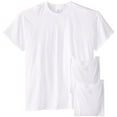 thumbnail image 1 of Fruit of the Loom Mens 3Pack TALL White Crewneck T-Shirts Undershirt L, 1 of 1