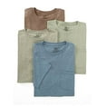 thumbnail image 1 of Fruit of the Loom Mens 4Pack Assorted Pocket Crewneck T-Shirts Undershirts M, 1 of 2