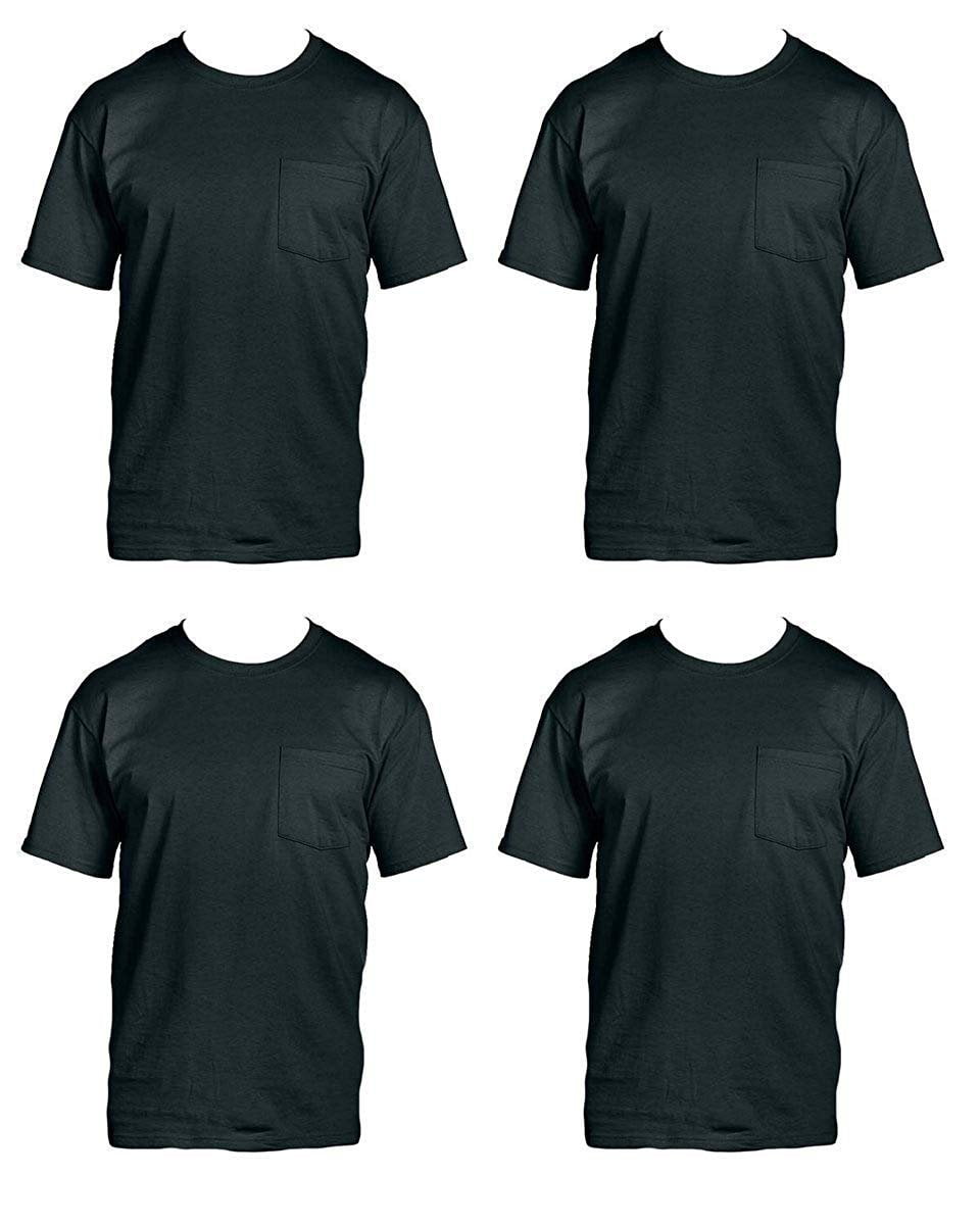 Fruit Of The Loom Men's Heavy Cotton HD T-Shirt With Pocket | Super Soft & Durable - View #4