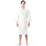 Fruit of the Loom Mens Beyondsoft Waffle Robe, One Size Fits Most and 2X/3X
