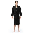 thumbnail image 1 of Fruit of the Loom Mens Beyondsoft Waffle Robe, One Size Fits Most and 2X/3X, 1 of 9
