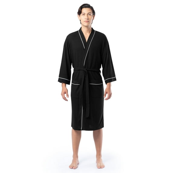 Fruit of the Loom Mens Beyondsoft Waffle Robe, One Size Fits Most and 2X/3X