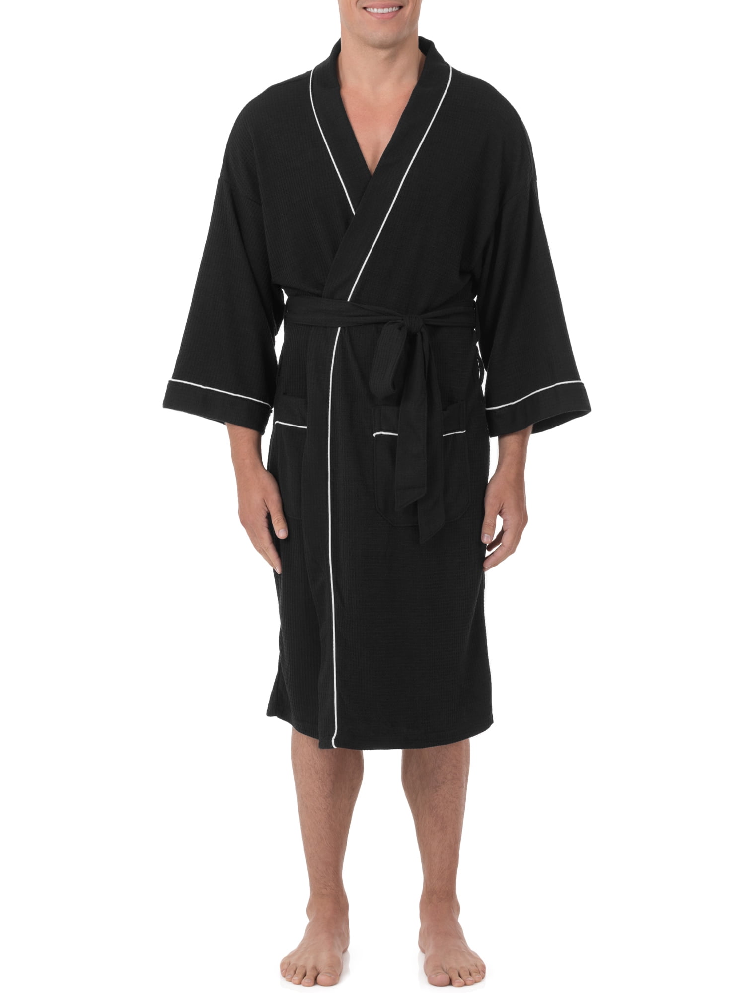 Fruit of the Loom Mens Beyondsoft Waffle Robe