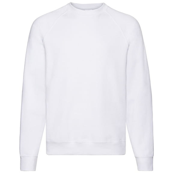 Fruit of the Loom Mens Classic 80/20 Raglan Sweatshirt
