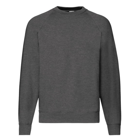 Fruit of the Loom Mens Classic 80/20 Raglan Sweatshirt