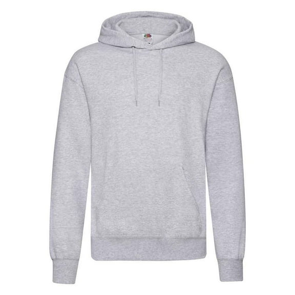 Fruit of the Loom Mens Classic Heather Hooded Sweatshirt