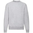 thumbnail image 1 of Fruit of the Loom Mens Classic Heather Raglan Sweatshirt, 1 of 4