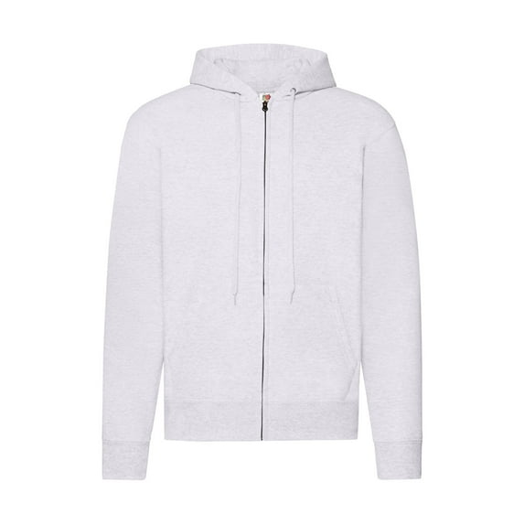 Fruit of the Loom Mens Classic Heather Zipped Hoodie