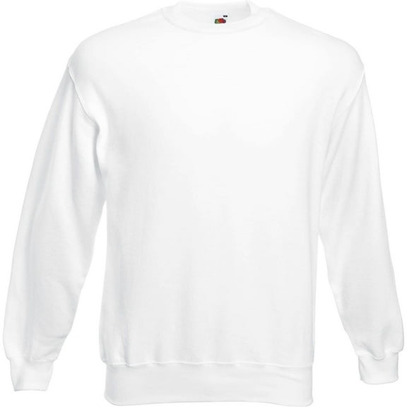 Fruit of the Loom Mens Classic Plain Drop Shoulder Sweatshirt