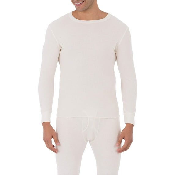 Fruit of the Loom Mens Classic Thermal Underwear Crew Top