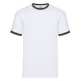 thumbnail image 1 of Fruit of the Loom Mens Contrast Ringer T-Shirt, 1 of 4