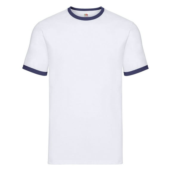 Fruit of the Loom Mens Contrast Ringer T-Shirt