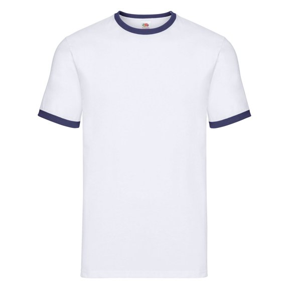 Fruit of the Loom Mens Contrast Ringer T-Shirt